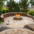 What is an example of a hardscape element?